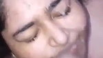Taking cumshot on face