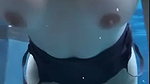 Amanda Cerny Nude Topless Pool Strip Onlyfans Video Leaked
