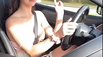 Amanda Cerny Sexy Shirtless Driving OnlyFans Video Leaked
