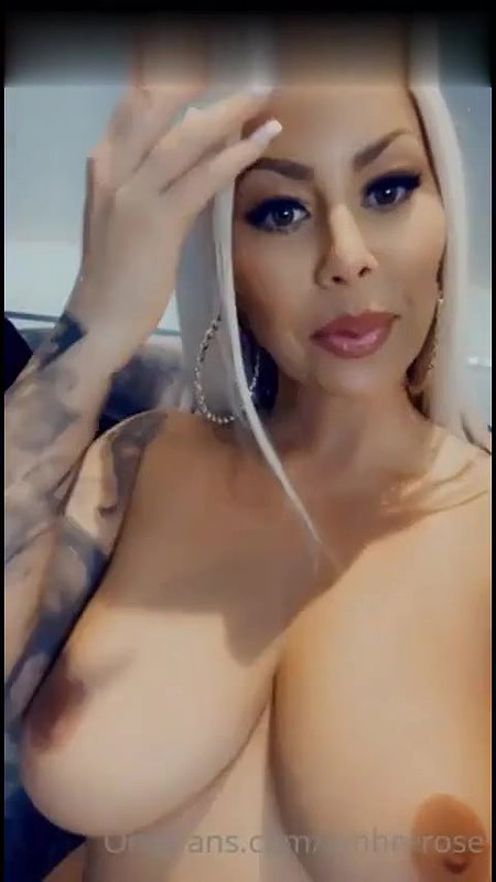 Amber Rose Nude Topless Leaked OnlyFans Video
