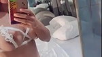 Anabella Galeano Lewd White Lingerie Tease Video – OnlyFans