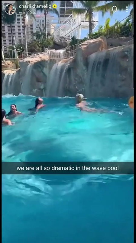 Charli D’Amelio Bikini Wave Pool Video Leaked
