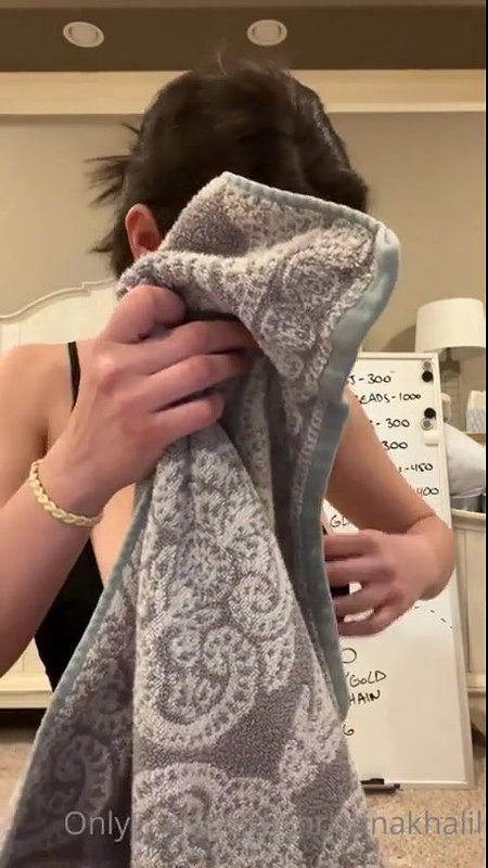 Christina Khalil Nude April Onlyfans Livestream Leaked Part 1
