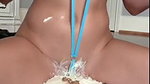Christina Khalil Nude Pie Cake Sitting PPV Video Leaked