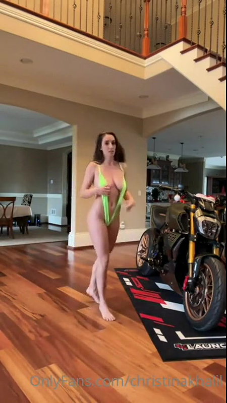 Christina Khalil Sexy Christmas Spirit Onlyfans Video Leaked