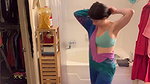 Heidi Lee Bocanegra Naked Cleaning Her Body Video