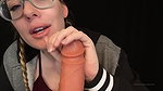 Karuna Satori ASMR Dildo Sucking & Handjob Video