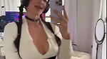 KittyPlays Deep Cleavage Sexy Skirt Fansly Set Leaked