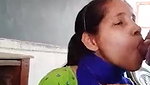 Cute Desi Girl Blowjob and Fucked By Teacher