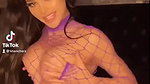 Kristen Hancher See Through Fishnet Lingerie Video Leaked – OnlyFans