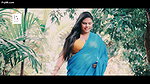 Bengal Beauty Barsha Teasing in Sky Blue Saree