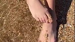 Natalie Roush Feet Tease On Beach PPV Video Leaked