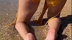 Natalie Roush Feet Tease On Beach PPV Video Leaked