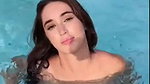 Natalie Roush Naked Swimming Pool PPV Video Leaked