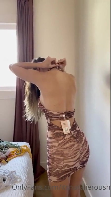 Natalie Roush Nude Changing Dress Video Leaked