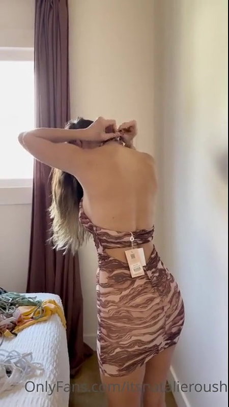 Natalie Roush Nude Dress Strip Onlyfans Video Leaked