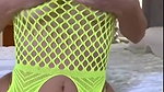 Natalie Roush Nude Fishnet Ass PPV Video Leaked