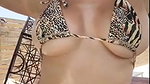 Natalie Roush Oily Tits Bikini Try On Haul Video Leaked – OnlyFans