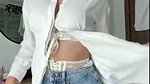 Natalie Roush White Lingerie Striptease Onlyfans Video Leaked