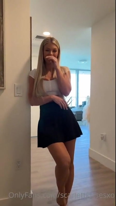 ScarlettKissesXO Sucks And Fucks FedEx Delivery Guy Video Leaked