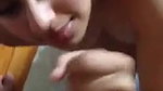 Cutie gives handjob