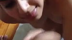Cutie gives handjob