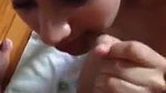 Cutie gives handjob