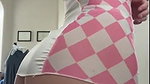 STPeach Pink Checkered Lingerie Fansly Video Leaked