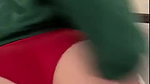 STPeach Red Thong Strip Fansly Set Leaked