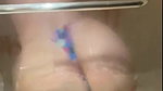 TPeach Topless Shower Ass Tease Fansly Video Leaked