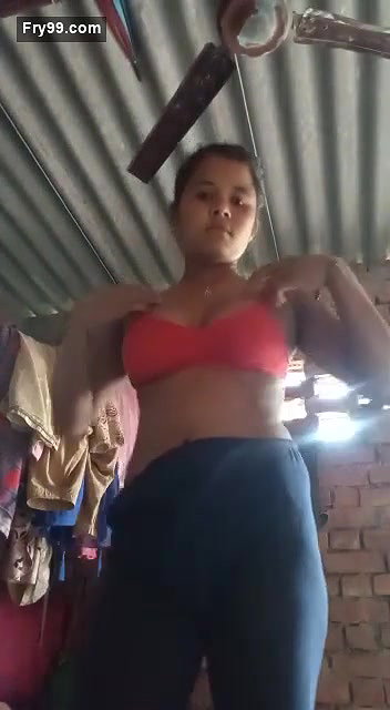 CUTE DESI VILLAGE GIRL SHOWS HER BOOBS And PUSSY