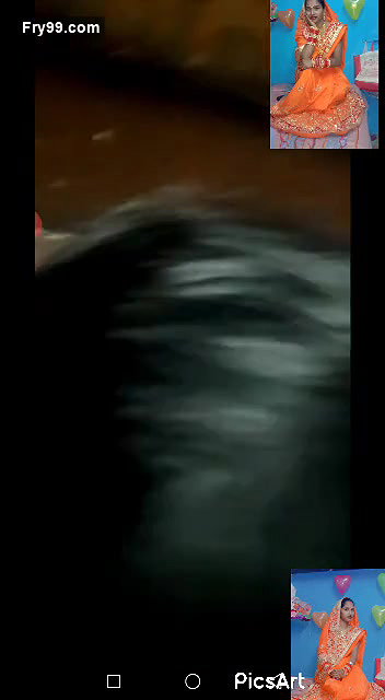 Married village bhabhi on video call,2 clips