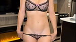 Vicky Stark Nude Black Lingerie Try On Onlyfans Video Leaked