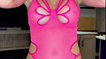 Vicky Stark Nude Hot Pink Lingerie Try On Onlyfans Video Leaked