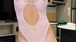 Vicky Stark Nude Sheer Bodysuit Try On Onlyfans Video Leaked