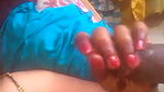 Mature bhabhi playing with dick