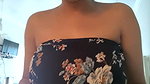 Very beautiful girl boobs showing to lover