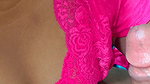 Desi stepmom Close-up Blowjob & cum in mouth – Bangla audio