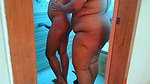 Saudi Muslim big tits & big ass sexy 35yo aunty with neighbor 19yo guy Softcor fucking while showering in bathroom – Hot Arabian