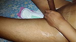 Indian Man Hand Job With sanitary pads