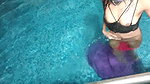 Disha bhabhi sex with Toy in outdoor swimming pool