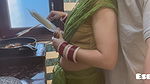 Desi Village wife Fucked in the Kitchen with Husband