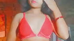 Village wife open her dress