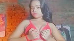 Village wife open her dress