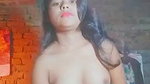 Village wife open her dress