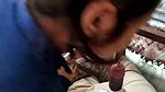 Young girl outdoor blowjob
