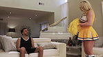 Good blonde babe Spencer Scott gets fucked by big boner