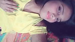 Village young girl teasing selfshot