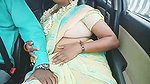 Horny Telugu Aunty Pussy Play in Car