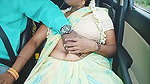 Horny Telugu Aunty Pussy Play in Car